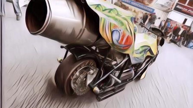 Modifikasi Motor Sederhana, Mengubah Suara Knalpot Standar Menjadi Moge