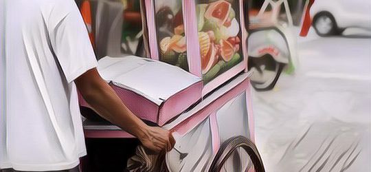 Hadeh Bikin Ngakak! 7 Pedagang Kaki Lima  Ini Malah Pakai Gerobak yang Salah Saat Jualan