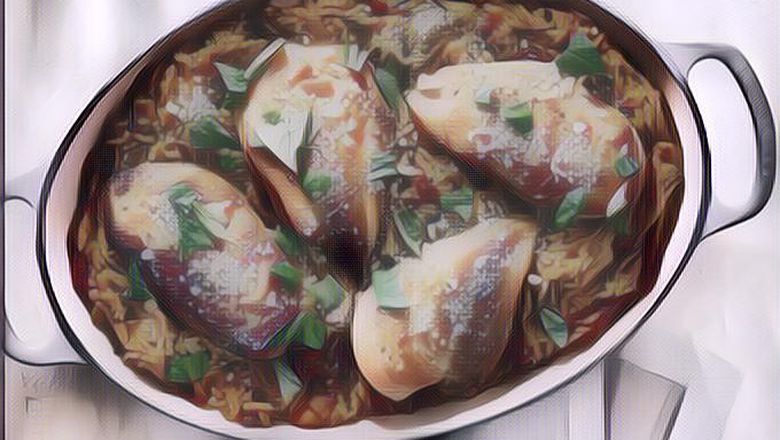 Ide Menu Makan Malam yang Enak dan Mudah Dibuat, Casserole Ayam dan Keju Parmesan