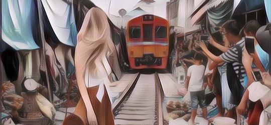 Seorang Travel Blogger Panen Kritikan Lantaran Berfoto di Rel Kereta, Kenapa Coba?