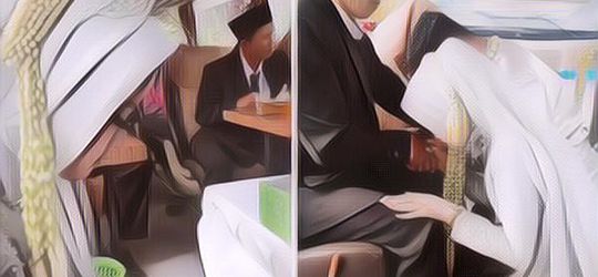 Viral! Gara-Gara PPKM Darurat, Pasangan Ini Rela Gelar Pernikahan di Dalam Bus