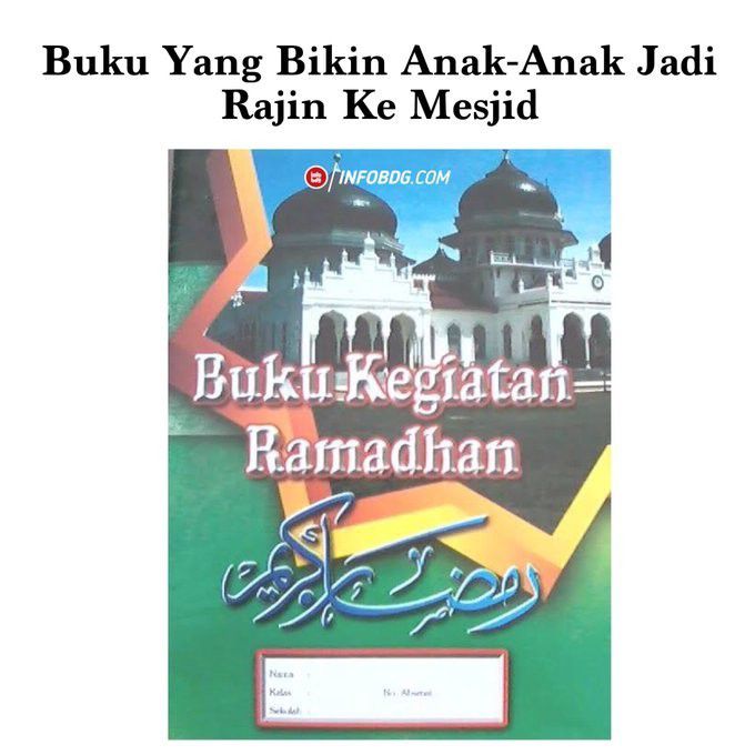 5. Buku Kegiatan Ramadhan