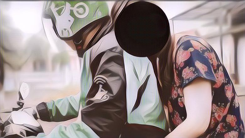 Merinding! Awalnya Asik Ngobrol, Driver Ojol Ini Gak Sadar Bawa Hantu Wanita Berhijab Yang Sudah Lama Meninggal