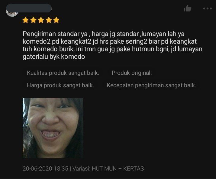 4. Waduh kalo begini bukannya baca review tapi malah salah fokus ke foto mbaknya dong