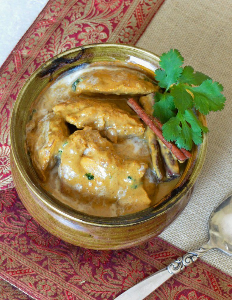 1. Mughlai chicken