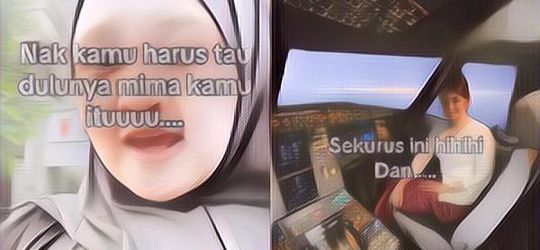 Viral Seorang Wanita Dulunya Jadi Pramugari, Kini Jadi IRT