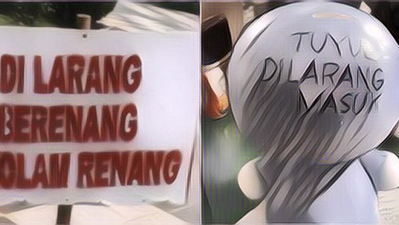 10 Larangan Absurd Cuma Ada di Indonesia, Bikin Ngakak