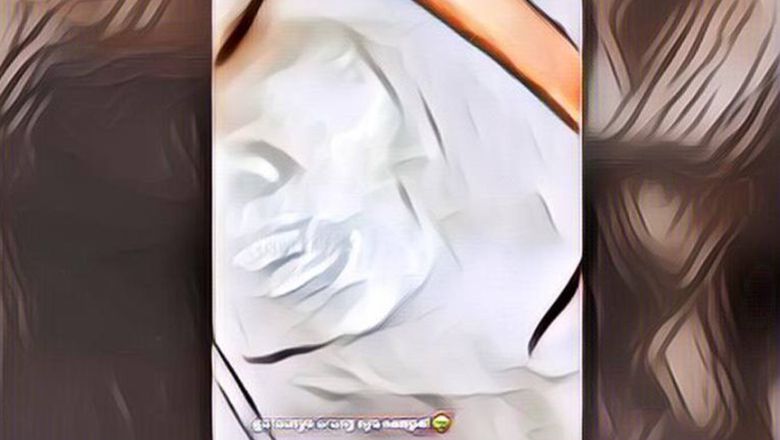 Ngakak! Jaket Pria Ini Ketempelan Makeup Bergambar Wajah