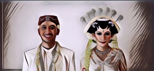 Kreatif ... Pasangan Ini Gelar Pernikahan di Tengah Karantina Memanfaatkan Green Screen