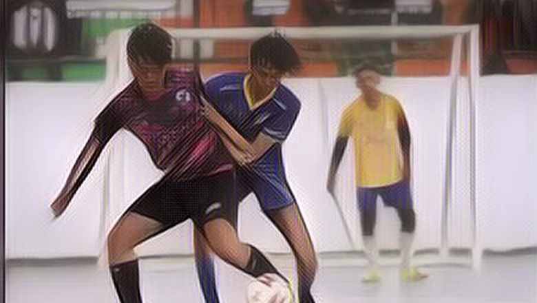 Detik-detik Pemain Futsal Ditendang Lawan Saat Bersujud Usai Timnya Cetak Gol
