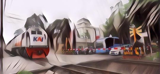 Benarkah Setan Budeg Penyebab Kecelakaan di Pintu Perlintasan Kereta Api?