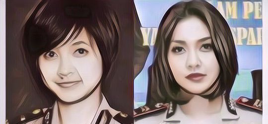 Polwan Cantik Rita Yuliana Dituding Operasi Plastik, Sahabat Beri Klarifikasi