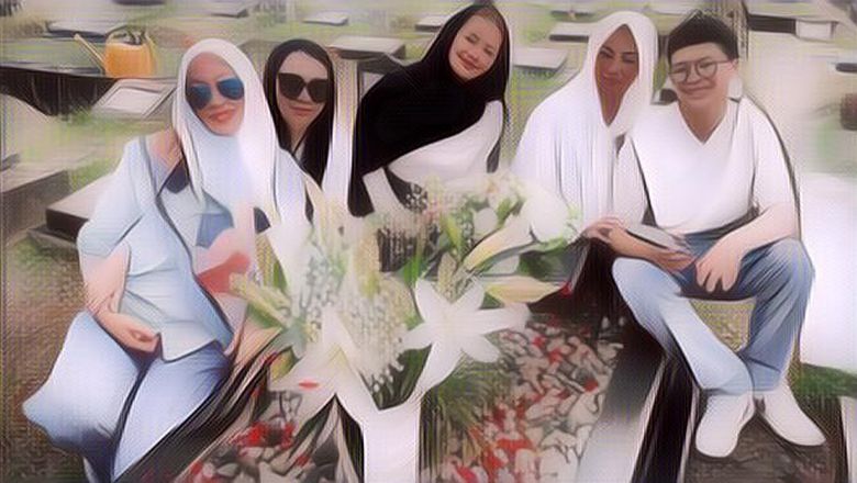 Keakraban Reza Artamevia Dan Angelina Sondakh Saat Ultah Mendiang Adjie Massaid Ramai Disorot, Panjatkan Doa Mendalam Ini