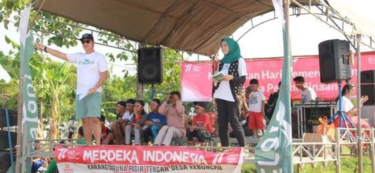 Seru! Eratani Rayakan HUT RI Ke-77 Bersama Petani Binaan, Gelorakan Semangat Maju Bersama Petani