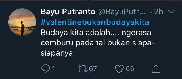 Cemburu tapi bukan siapa-siapa