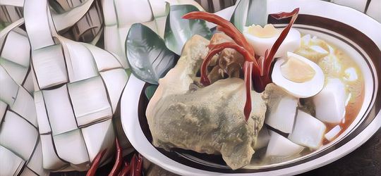 Gak Usah Nyesel! Berikut Manfaat Makan Ketupat dan Opor Ayam Bagi Kesehatan