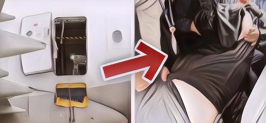 Akhirnya Ditangkap! Ini Alasan Pria Yang Buka Pintu Darurat Pesawat Sampai Bikin 12 Orang Susah Nafas