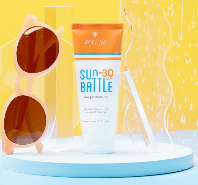 4. Emina Sun Protection Sunscreen