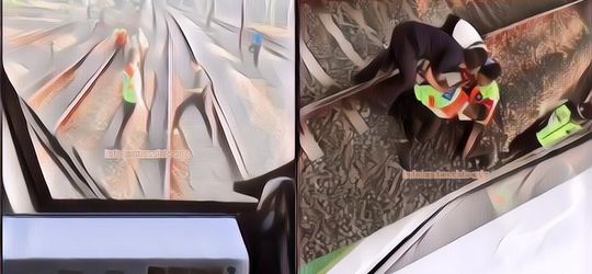 Heboh, Seorang Pria Berniat Bunuh Diri di Stasiun Sidoarjo