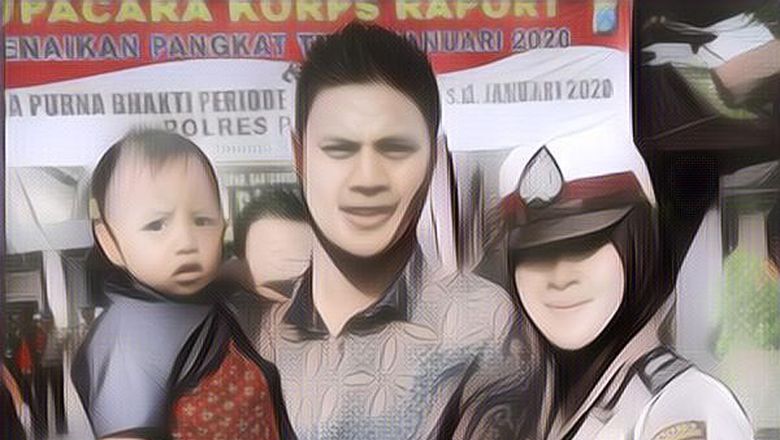 Baru Kenalan 12 Hari, Polwan Cantik Ini Terima Lamaran Pemain Sepak Bola Timnas Indonesia