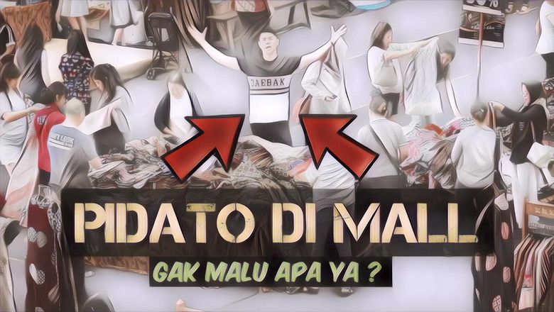 Semangat 45 Di Tengah Mall, Pidato yang Tak Kenal Tempat