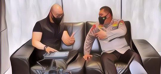 Jenderal Polisi Ini Temui Deddy Corbuzier, Mau Tanya Cara Mengecilkan Perut