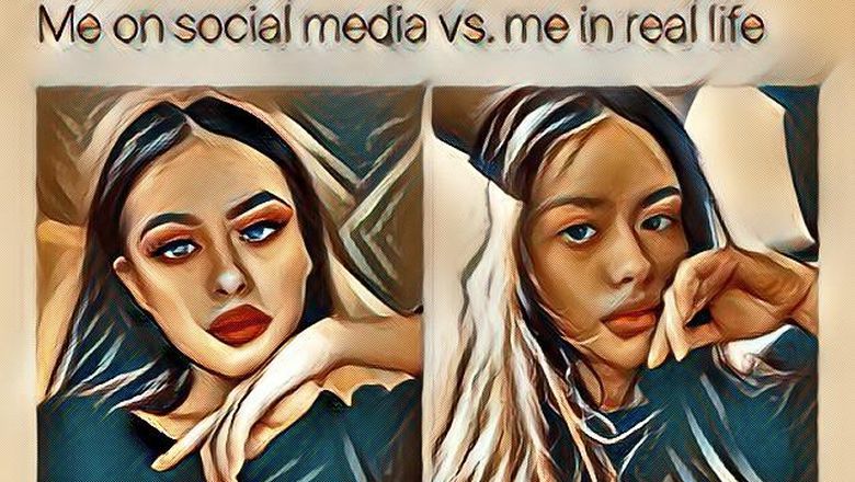 9 Potret Kehidupan Cewek Sehari-Hari Di Media Sosial VS Kenyataan