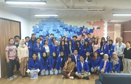 Mahasiswa Unikom Bandung Kunjungi Kantor VOI  Media, Antusias Belajar Membuat Konten Berita