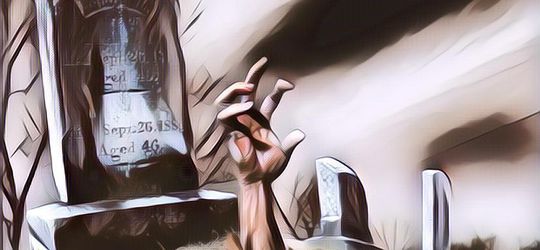 Horor! Makam Mama Muda yang Dibongkar Oleh Orang Misterius, Ditemukan Sehelai Kafan Dan Boneka