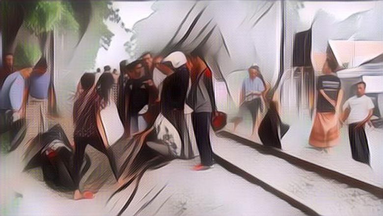 Pelajar SMK di Kota Semarang Tewas Tertabrak Kereta karena Menerobos Palang Pintu