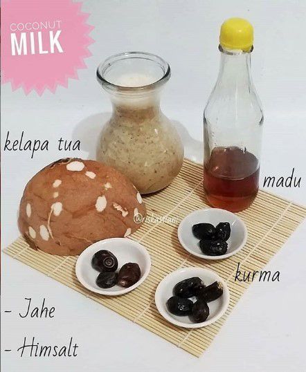 Minuman kesehatan: Coconut Milk