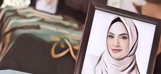 Suasana 40 Harian Vanessa Bibi Berlangsung Sangat Mewah dengan Dihadiri Anak Yatim
