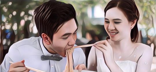 Jadi ... Hubungan Cinta yang Bahagia Bikin Berat Badan Naik Nih?