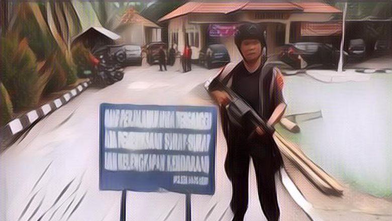 Mapolsek Maro Sebo Jadi Sasaran Serangan OTK