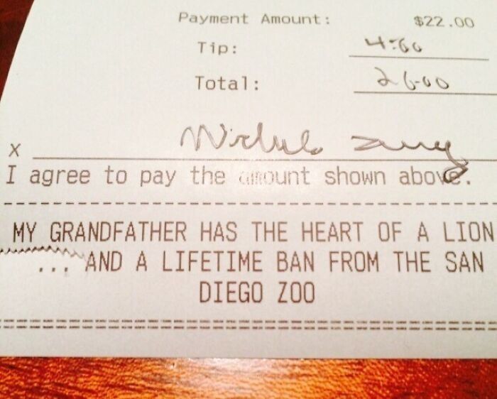 3. Punya Jantung Singa