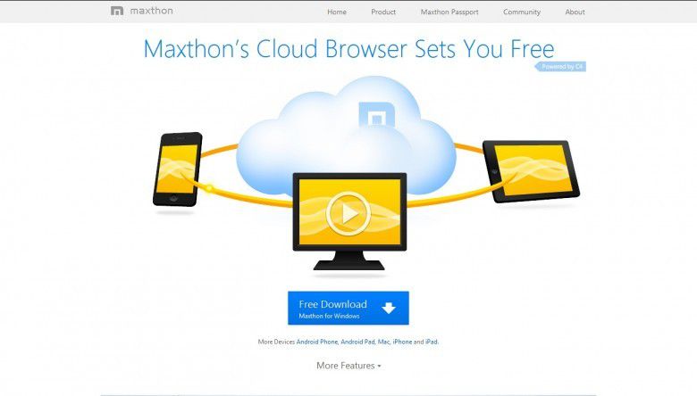 Maxthon Cloud Browser