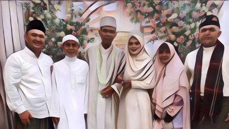 Ustaz Abdul Somad Nikahi Fatimah Az Zahra dengan Mahar Fantastis, Apa Kabar Tunjangan Anak?