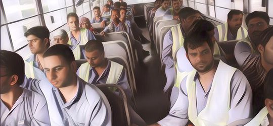 Dibalik Kemewahan Dubai, Ada Sonapur Tempat Buruh Asia Hidup Melarat Upah Rendah