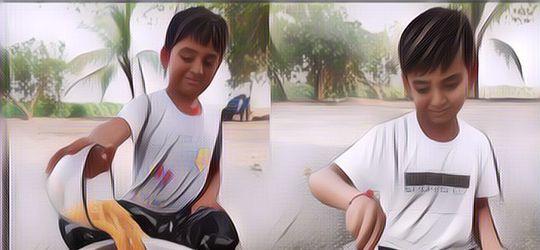 Viral Seorang Bocah Bikin Video Masak, Jago Banget!