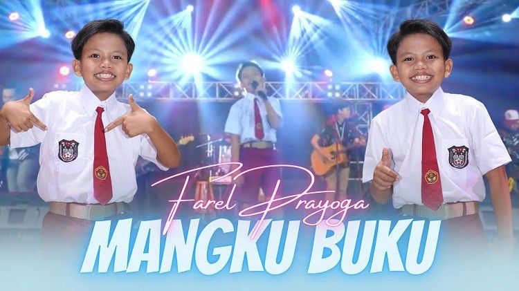 Lirik Lagu Mangku Buku - Farel Prayoga Lengkap Artinya