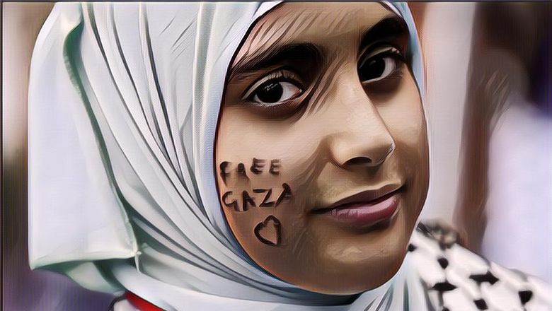 Saat Di Tanya Kenapa Pakai Jilbab Saat Tidur, Jawaban Wanita Gaza Ini Bikin Kaget~