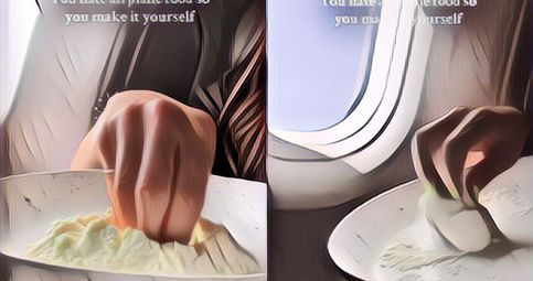 Heboh Influencer Ini Dapat Banyak Kecaman Usai Bikin Pasta di Pesawat!