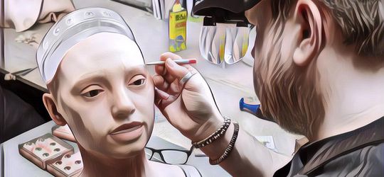 Robot Melukis Wajah Manusia Secara Langsung