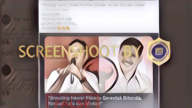 “Breaking News! Pilkada Serentak Ditunda, Kecuali Solo dan Medan”, Benarkah ?