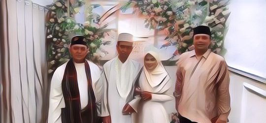 Ustaz Abdul Somad dan Fatimah Az Zahra Resmi Menikah, Foto-Fotonya So Sweet Abis