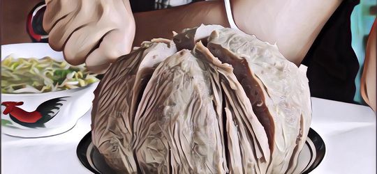 Wow! Bakso Jumbo Seharga 30 Juta, Ternyata Isinya Begini