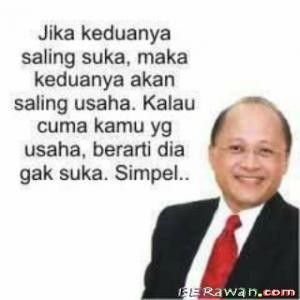 Kata-kata mencintai tapi tak dicintai dari Om Mario Teguh, nih.