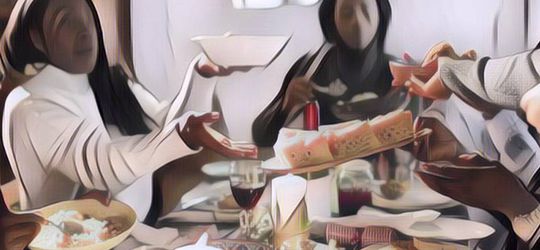 Miris, Wanita Ini Seketika Sedih Saat Berpaspasan dengan Keluarga Baru Ayahnya di Tempat Makan