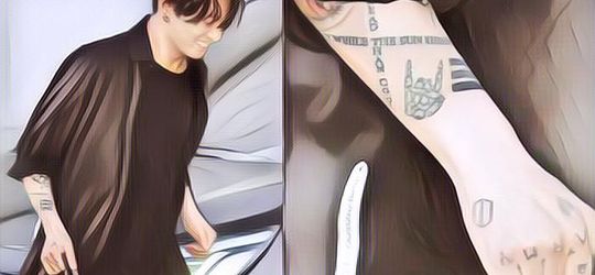 Ngepoin Kumpulan Tatto Jungkook BTS dan Apa Saja Artinya, ARMY Sudah Tahu Belum?