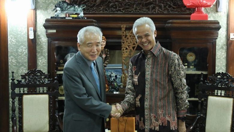 Ganjar Pranowo Disebut Seperti Idol K-Pop, Dubes Korsel Langsung Datangi Untuk Membuktikannya